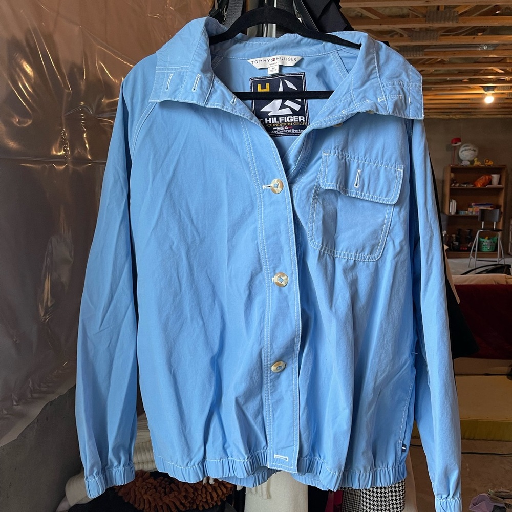 Vintage Tommy Hilfiger Blue Spring Jacket